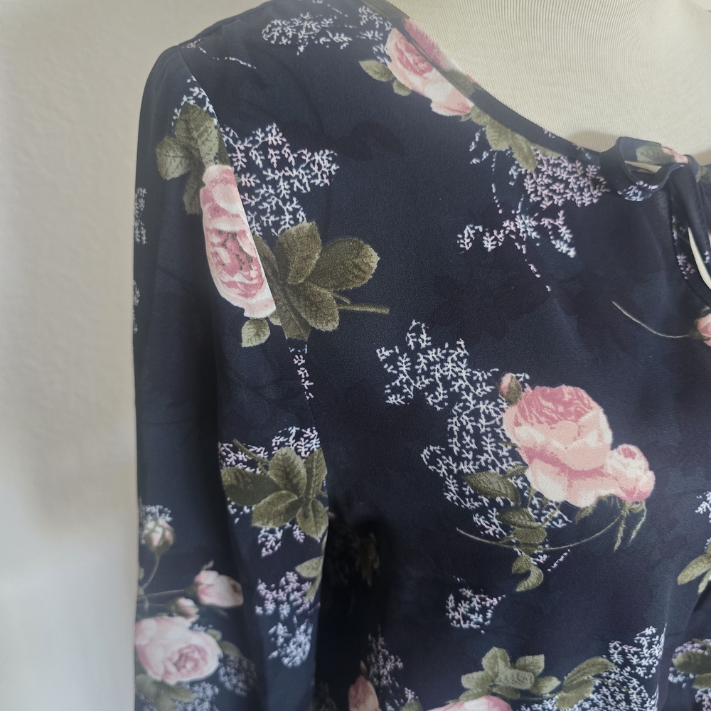 Floral Blue Dress - Picture 5 of 9